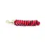 KM Elite 7Ft Double Braid Cotton Leadrope - Red Fleck